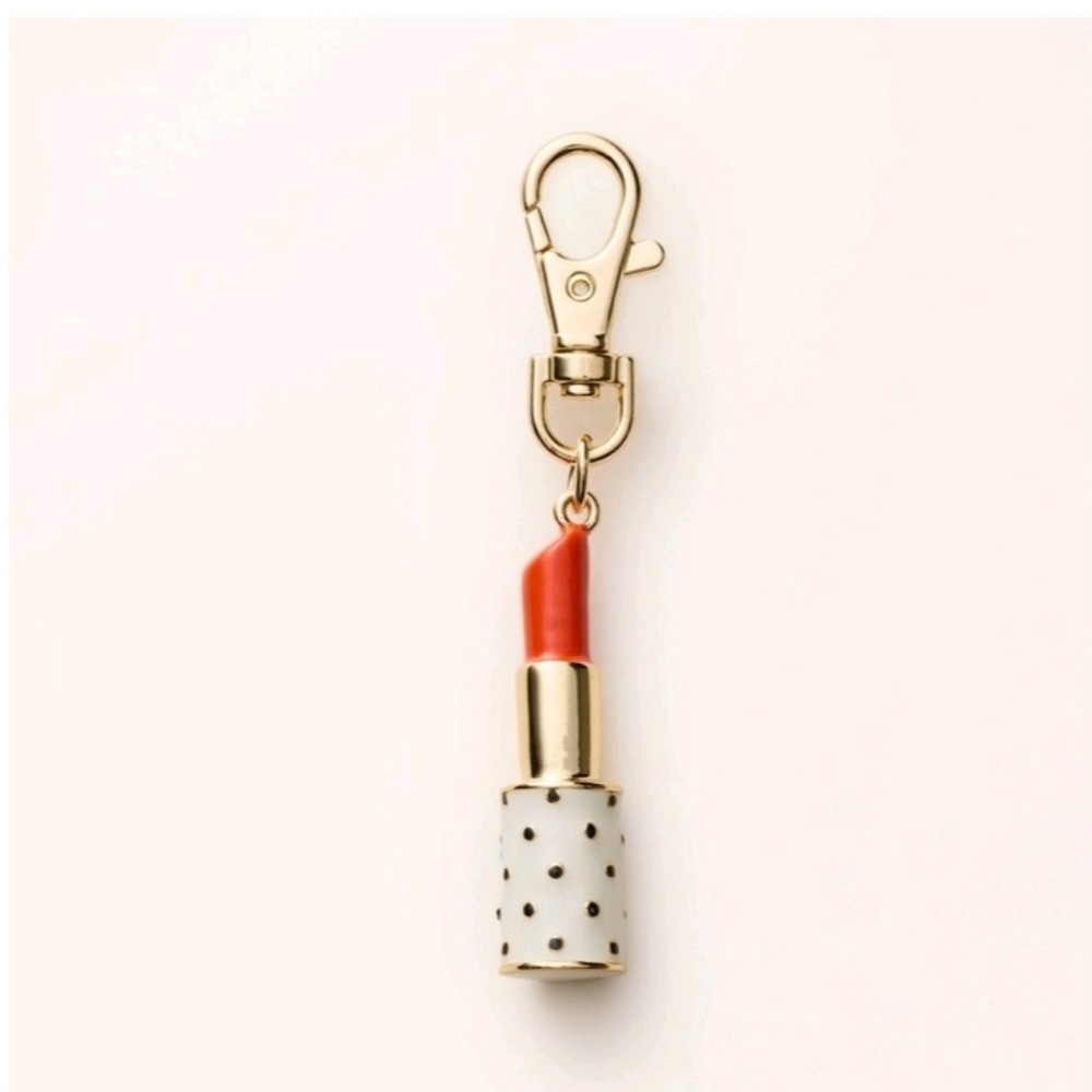 Kate Spade X Target- Lipstick Bag charm Keychain